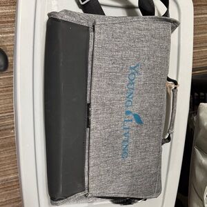 Young Living Gray and Black Carry Bag